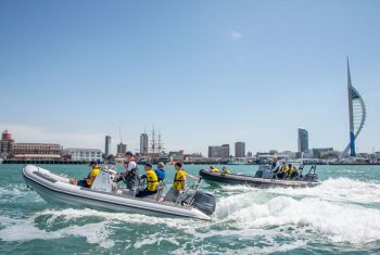 Cruise in Portsmouth Harbour with Boat Club Trafalgar