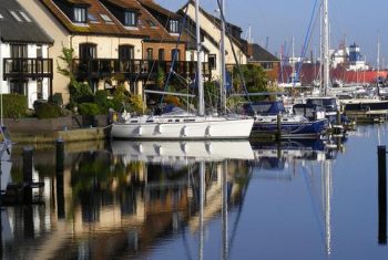 Hythe Marina Village visit from Boat Club Trafalgar